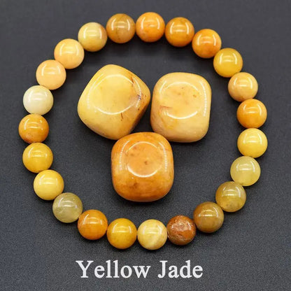 Bracelet en perles de cristal d'améthyste naturelle – Bracelet en pierres véritables pour femmes, bijoux énergétiques Reiki et accessoire de mode
