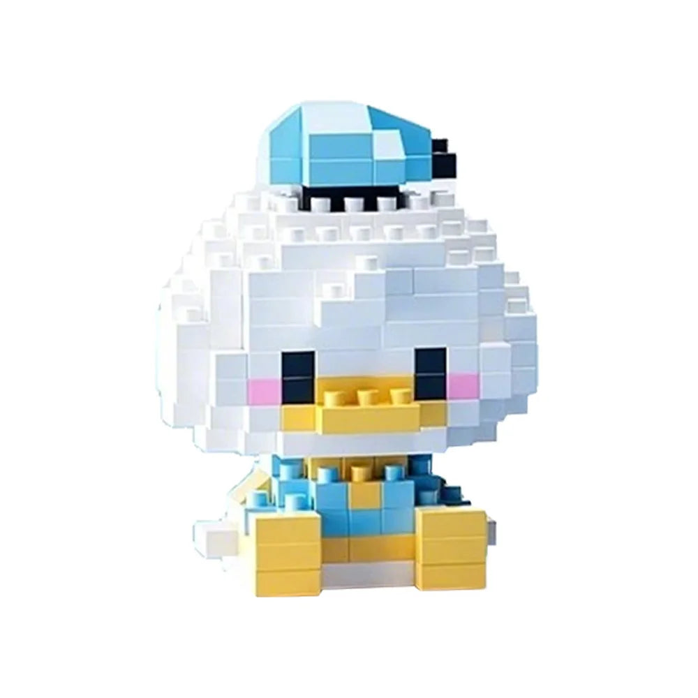 Disney Stitch & LinaBell Building Blocks Set – Cartoon Character Figures, DIY Assembly Bricks & Creative Construction Toy Gift for Kids