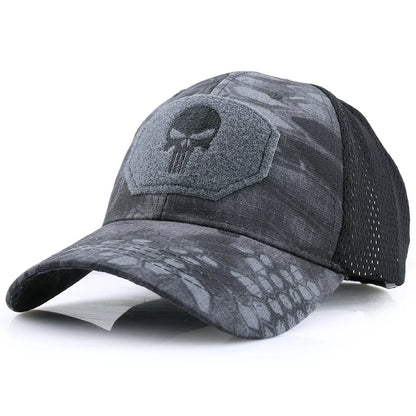 2026 Unisex Summer Baseball Cap – Breathable Sun Protection Hat for Men & Women, Outdoor Sports Skull Head Cap