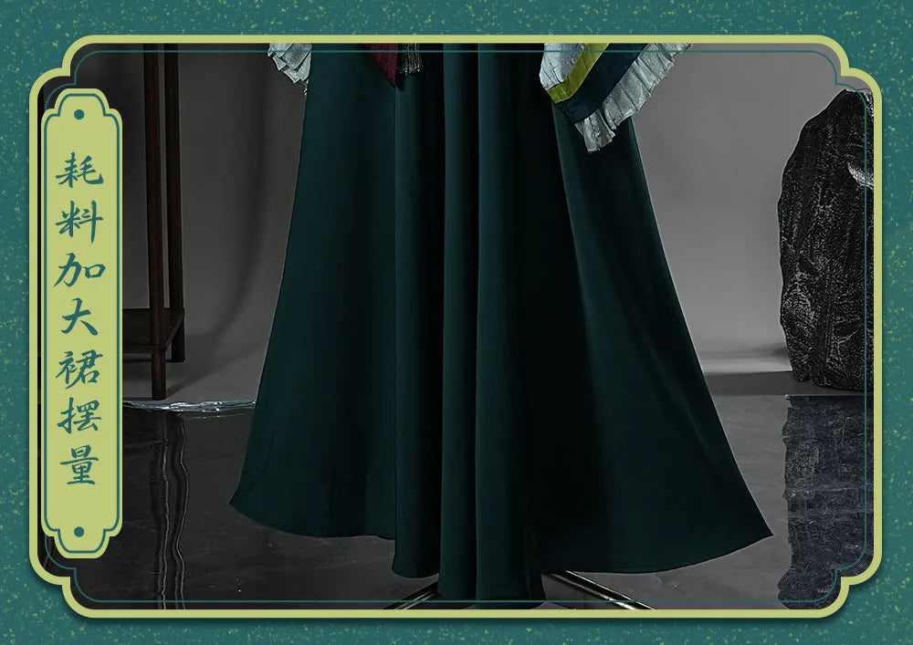 Maomao Cosplay Costume – Green Dress (The Apothecary Diaries Anime Outfit, Halloween/Party Set)