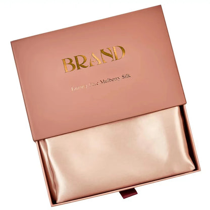 Taie d'oreiller 100 % soie de mûrier – 19 momme, certifiée OEKO-TEX®, luxe