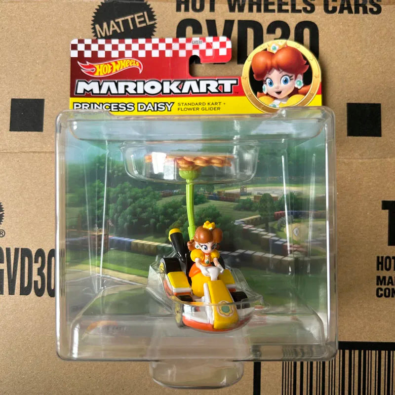 Hot Wheels Mario Kart Moto volante Personnage-véhicule – GVD30 Véhicule de collection pour enfants et collectionneurs
