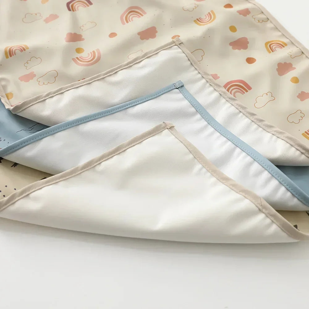 Matelas à langer imperméable réutilisable – Housse de matelas à langer portable pliable pour nouveau-nés, voyages et jeux