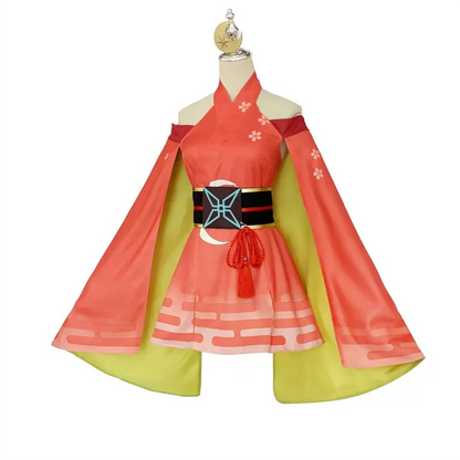 Cosmic Princess Kaguya Cosplay Costume – Full Dress Set with Headwear & Accessories | Anime Role Play Outfit (Halloween / Party)