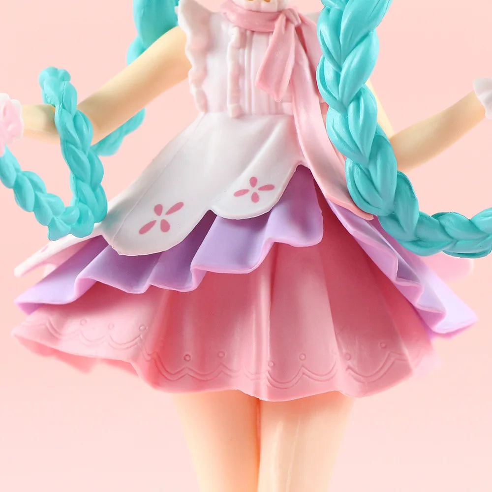 Hatsune Miku Anime Figure – Virtual Singer Manga Statue Figurine Model Toy for Desk Decoration, Cake Topper & Gift