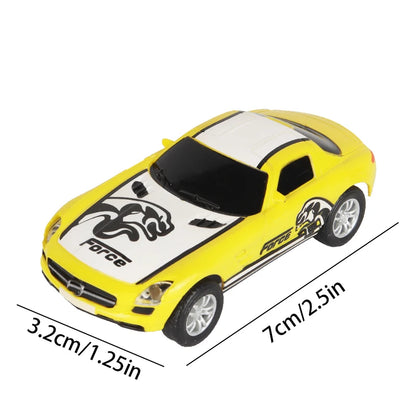 Voiture de slot analogique 1:64 pour Carrera GO et Scalextric – Voiture de course électrique à grande vitesse, véhicule jouet de piste de course de police