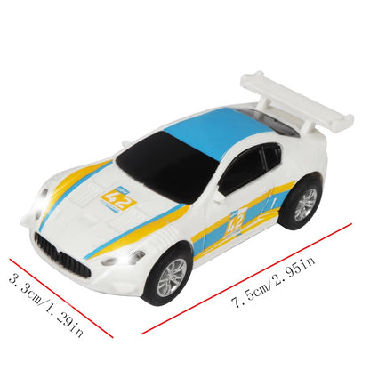 Voiture de slot analogique 1:64 pour Carrera GO et Scalextric – Voiture de course électrique à grande vitesse, véhicule jouet de piste de course de police