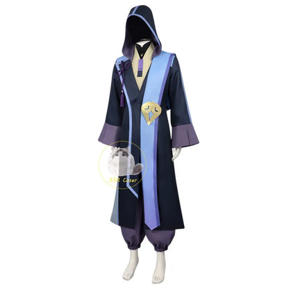 Cosmic Princess Kaguya Inspired Cosplay Costume – Komazawa Rai Mikado Akira Uniform Set with Wig for Men Halloween, Carnival & Roleplay Party