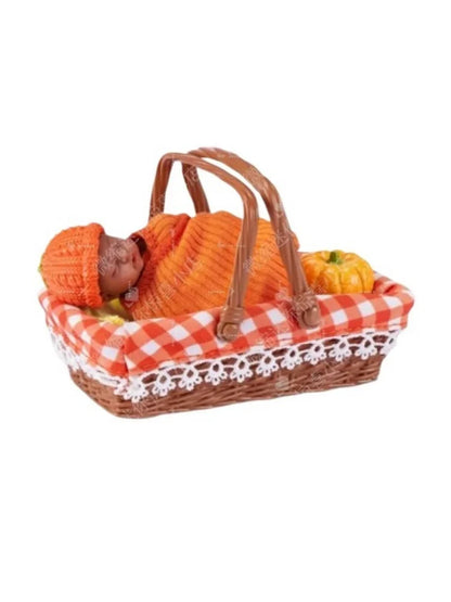 ZURU My Mini Baby Citrouille Surprise – Poupée réaliste DIY à collectionner, Cadeau mystère pour enfants et collectionneurs de poupées