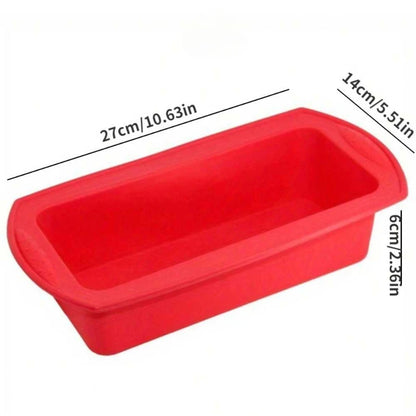 Silicone Heart-Shaped Cake Pan – Non-Stick Reusable Baking Mold for Cakes, Toast, Pastries & Desserts, Flexible Kitchen Bakeware Tool