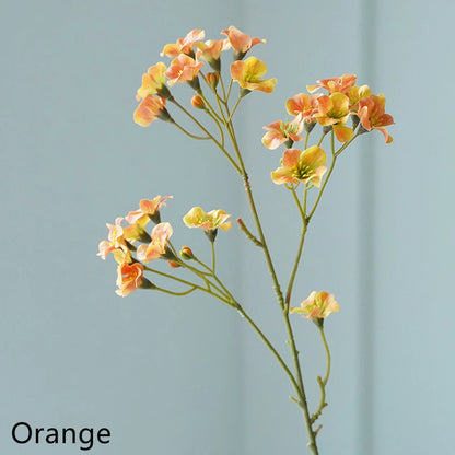 3 Forks Artificial Cornflower Bouquet – Silk Faux Flowers for Home Décor, Wedding Arrangements, Party Decoration & DIY Floral Projects