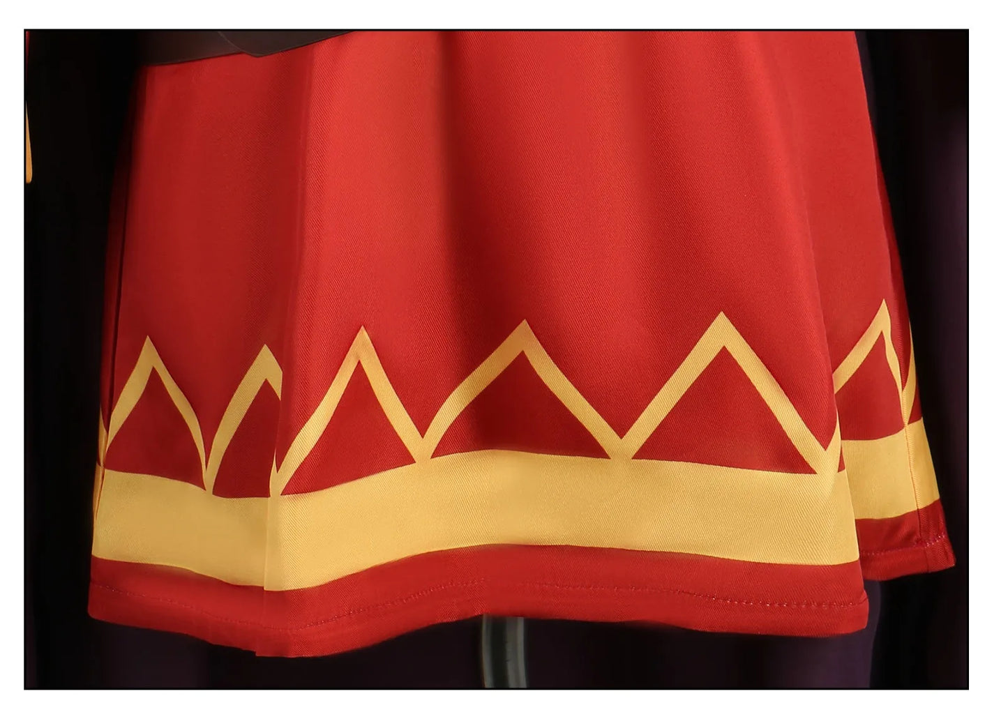 KonoSuba Megumin Cosplay Costume – Witch Cloak Set with Wig, Hat, Blindfold & Stockings (Women’s Halloween Outfit)