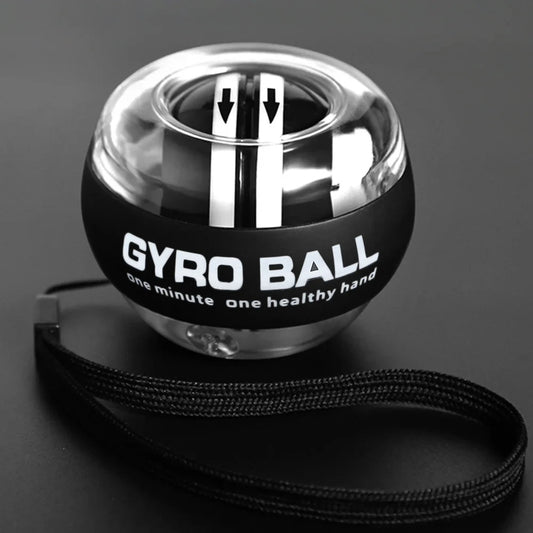 Entrenador de fuerza giroscópico para muñeca de arranque automático – ejercitador de antebrazo para entrenamiento muscular de muñeca, brazo y dedos