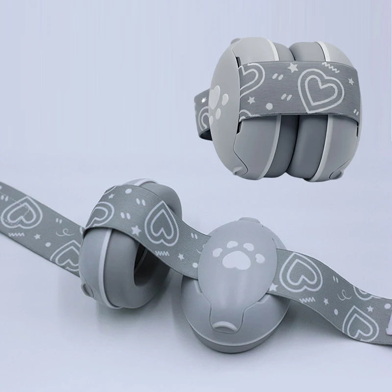 Cache-oreilles réducteurs de bruit pour bébé – Casque de protection auditive réglable pour nourrissons et tout-petits, sommeil, voyage et événements bruyants