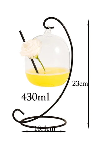 Creative Animal-Shaped Cocktail Glass, Porcupine Fish Swan Rose Octopus Bird Design Drinking Cup, Novelty Bar Drinkware for KTV, Night Parties and Gifts