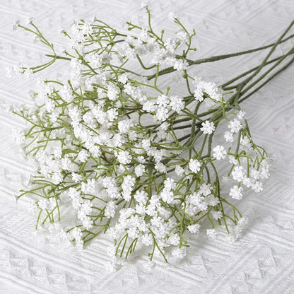 1 Fleur Artificielle Haleine de Bébé de 63 cm – Gypsophile Artificiel Réaliste pour Bouquets DIY, Mariages, Fêtes et Décoration Intérieure
