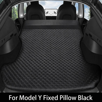 Matelas pneumatique gonflable pour Tesla Model 3 et Model Y (2017–2026) – Lit de voyage en daim pour le camping, les road trips et les aventures en plein air