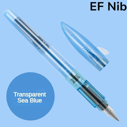 Stylo-plume Jinhao Shark – Stylo-plume à plume fine de 0,5 mm pour la calligraphie, l'écriture, le travail de bureau, les fournitures scolaires et la papeterie étudiante