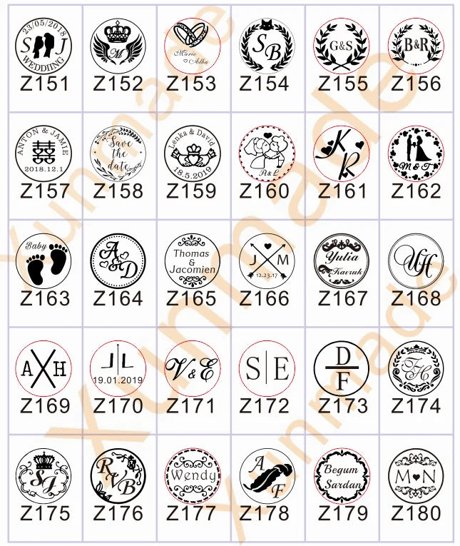 Custom Initials Embosser Stamp – Personalized Book & Wedding Embossing Seal for Address, Library & Gift Branding | Custom Paper Decor Accessory