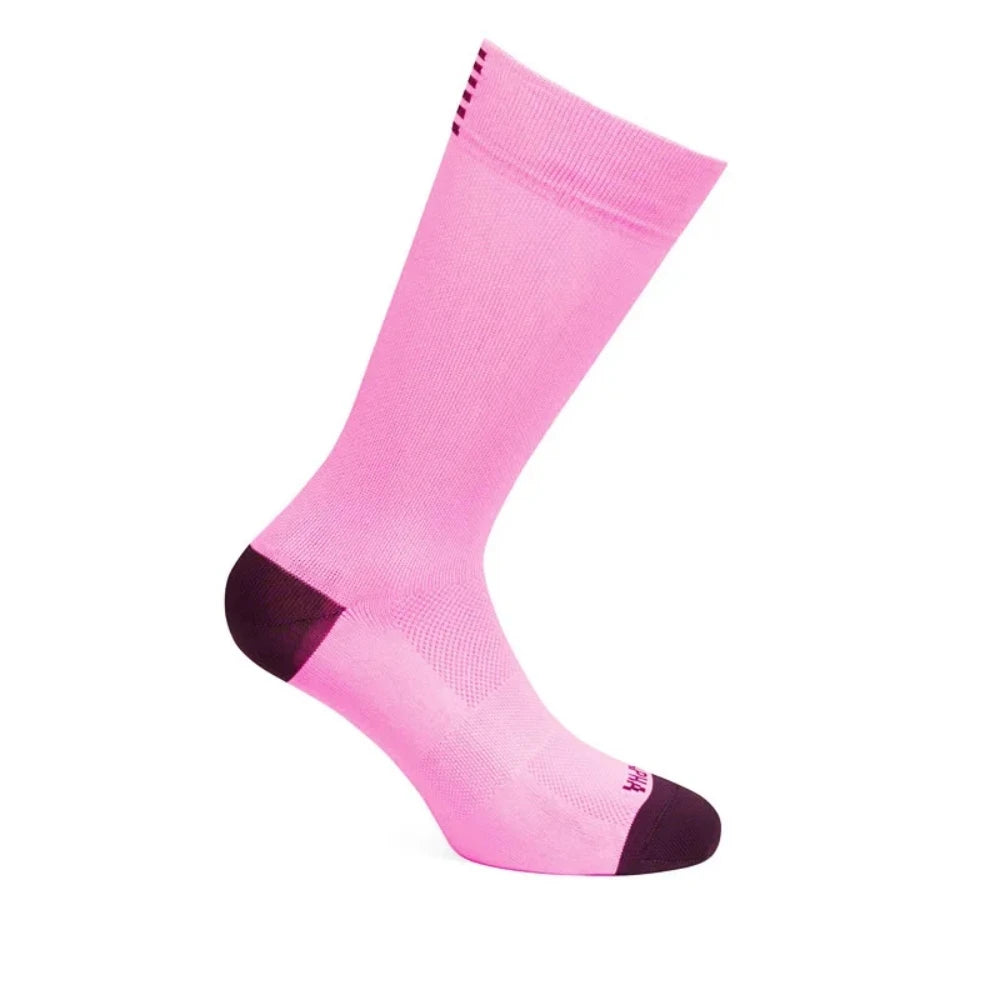 Professional Cycling Socks – Quick-Dry Long Tube Sports Socks for Men & Women
