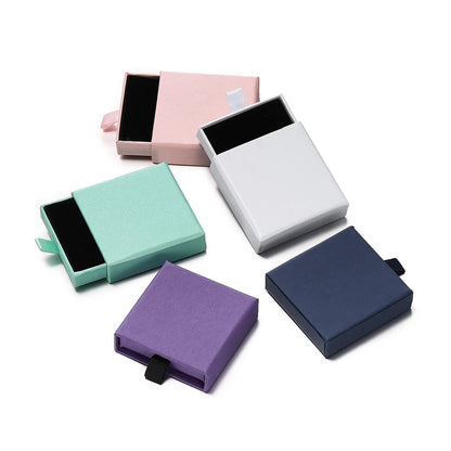 Caja de Regalo Creativa con Cajón para Joyas – Anillos, Collares, Pendientes y Pulseras – Estuche de Lujo para Exhibición y Empaque de Joyería