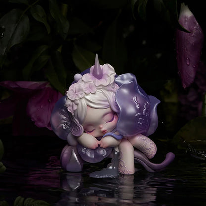 POPMART SKULLPANDA Petals in Four Acts Series Blind Box – Kawaii Anime Collectible Action Figure Mystery Box, Surprise Toy Gift