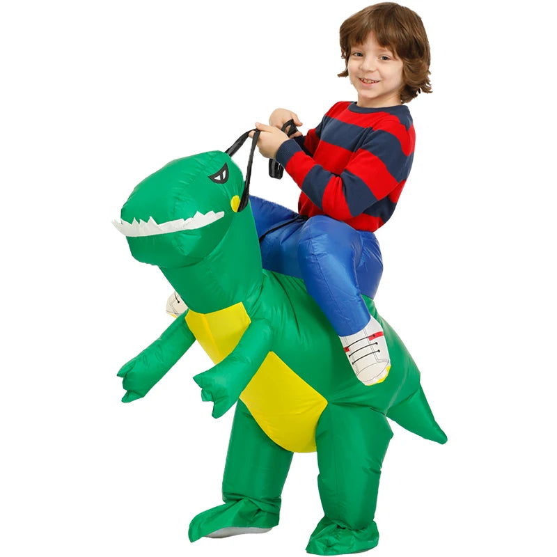 Kids’ Dinosaur Inflatable Costume – Fun Cosplay Party Outfit for Boys & Girls, Halloween, Christmas, Purim & Dress-Up Events