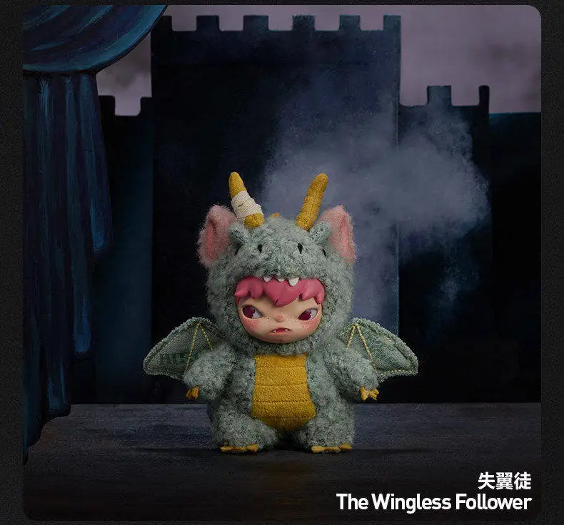 POP MART Hirono Mist-Walker Series Blind Box – Original Plush Doll Pendant Collectible Figure Desktop Ornament Gift