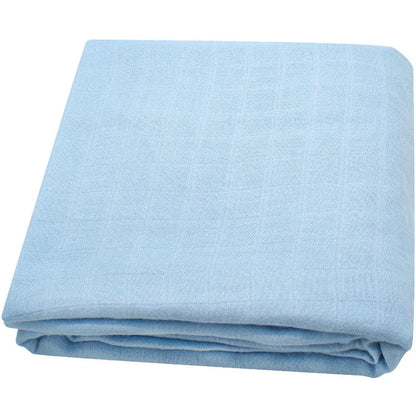 Couverture d'emmaillotage pour bébé en mousseline de bambou – Ultra douce 120 x 120 cm, couverture de naissance, d'emmaillotage et de chambre d'enfant