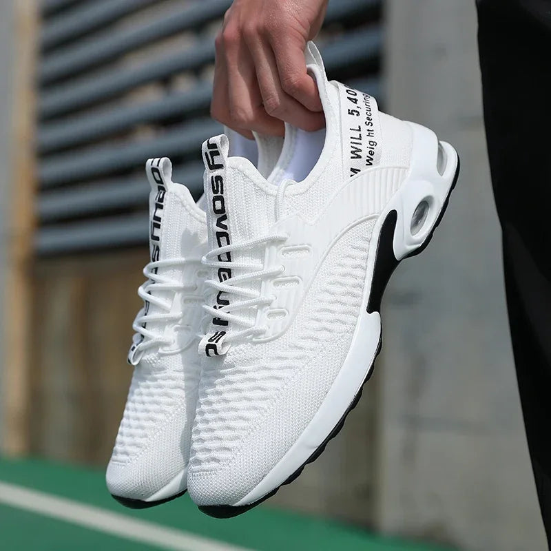 Men's Breathable Mesh Sneakers Lightweight Casual Walking Running Sports Shoes
