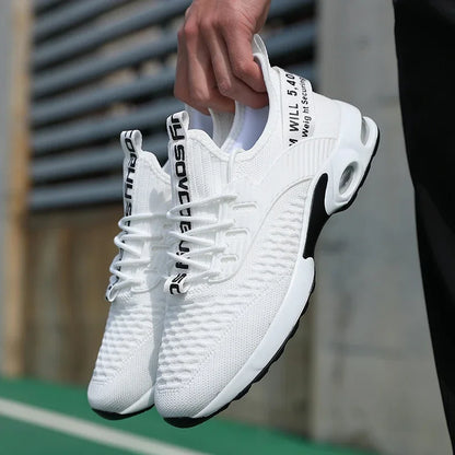 Men's Breathable Mesh Sneakers Lightweight Casual Walking Running Sports Shoes