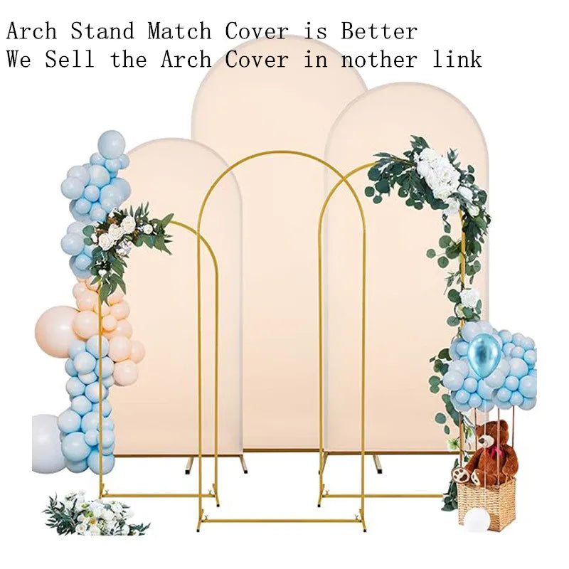 Soporte de arco dorado para bodas – Marco de arco de globos para bodas, fiestas y decoración de eventos