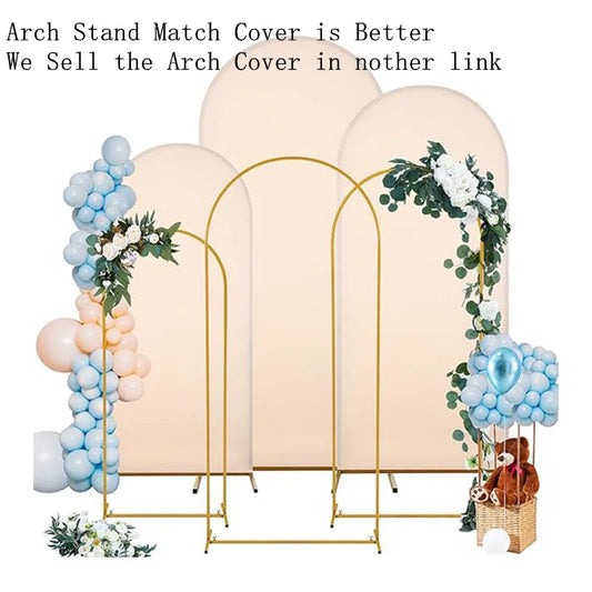 Soporte de arco dorado para bodas – Marco de arco de globos para bodas, fiestas y decoración de eventos