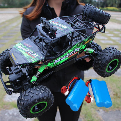 Oike Coche teledirigido 4x4 todoterreno 4WD RC Rock Crawler, coche RC de carreras y drifting todoterreno para niños y adultos