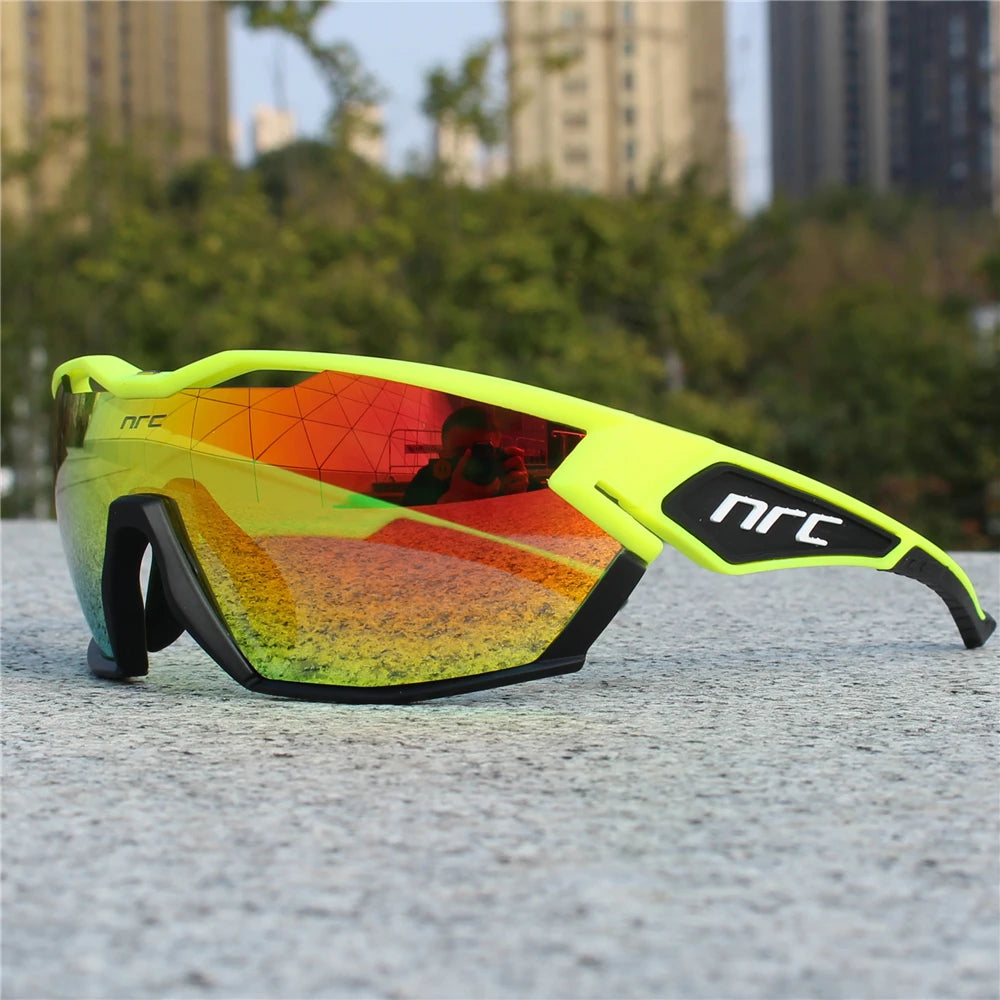 NRC X2 Pride Cycling Glasses – Men's & Women's MTB Sports Sunglasses for Mountain Biking, Bicycle Riding & Outdoor Activities