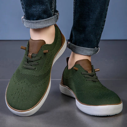 Chaussures de marche larges pour hommes – Baskets décontractées extra larges, chaussures confortables, légères et souples pour pieds larges
