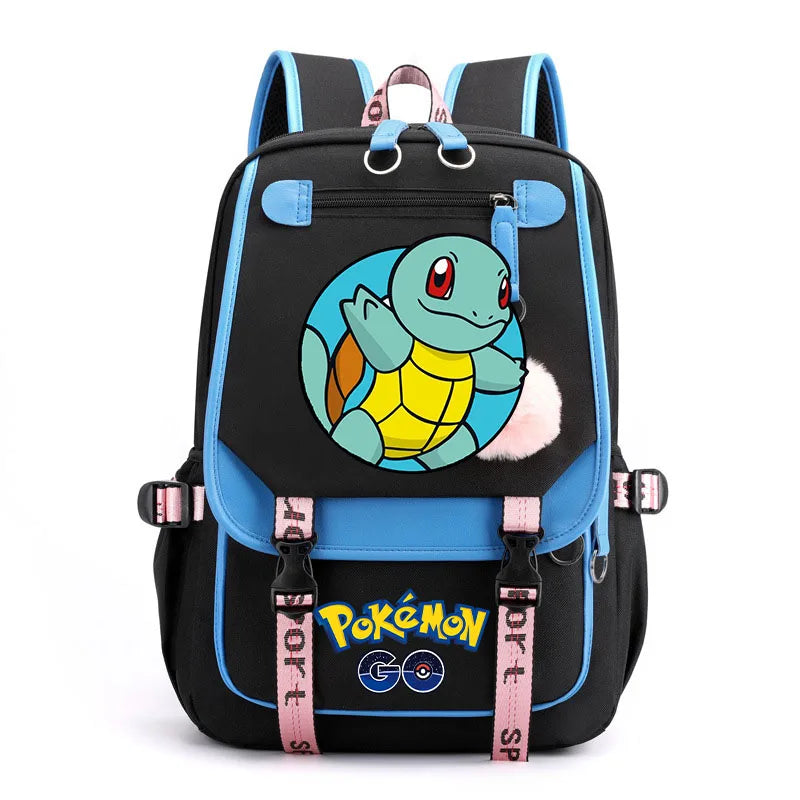 Sac à dos pour enfants grande capacité inspiré des animes | Cartable pour garçons et filles avec compartiment pour ordinateur portable