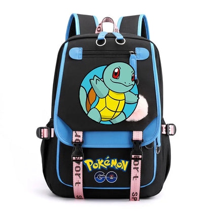 Sac à dos pour enfants grande capacité inspiré des animes | Cartable pour garçons et filles avec compartiment pour ordinateur portable