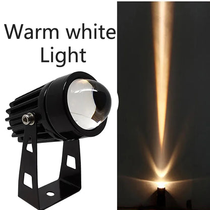 Outdoor LED Wall Spotlight 5W/9W/12W – RGB Waterproof Landscape Light with Remote Control, 110V/220V Home Garden Lighting