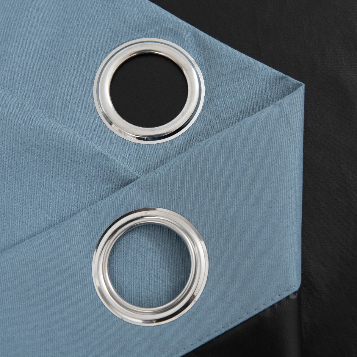Paquete de 2 cortinas 100% opacas – Paneles de ventana térmicos con forro opaco