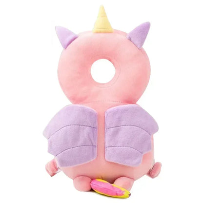 Mochila protectora de cabeza para bebé – Cojín de seguridad de abeja ángel para 1-3 años, almohada protectora anticaída