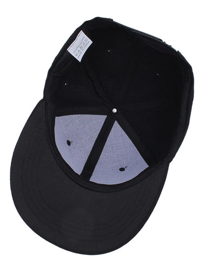 Classic Plain Snapback Baseball Cap – Adjustable Unisex Flat Brim Hat for Casual, Streetwear & Outdoor Wear