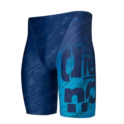 Men's Swim Jammers – Quick-Dry Elastic Swimming Trunks for Beach, Surfing, Diving & Athletic Training