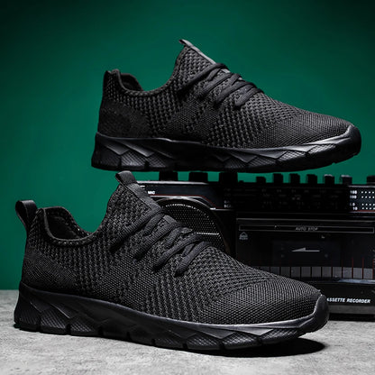 Men's Breathable Running Sneakers Lightweight Casual Walking Sports Shoes