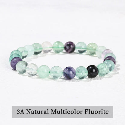 Pulsera de piedra obsidiana negra natural – Joyería ajustable de cuentas de cristal para hombres y mujeres, regalo de moda y accesorio de estilo energético