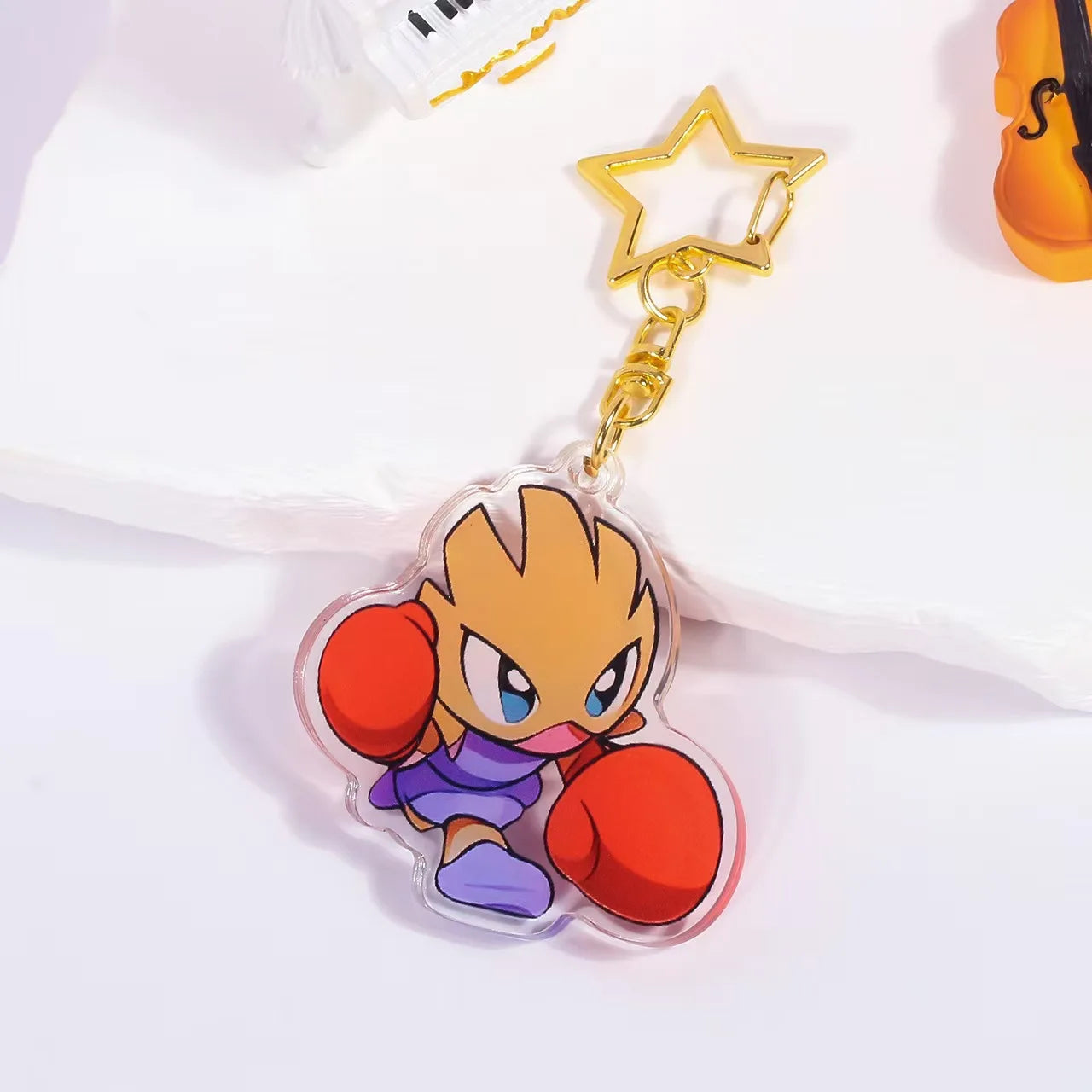 Pokémon Acrylic Keychain – Gengar, Ditto, Mewtwo, Jigglypuff & Character Bag Charm Pendant Collectible Gift