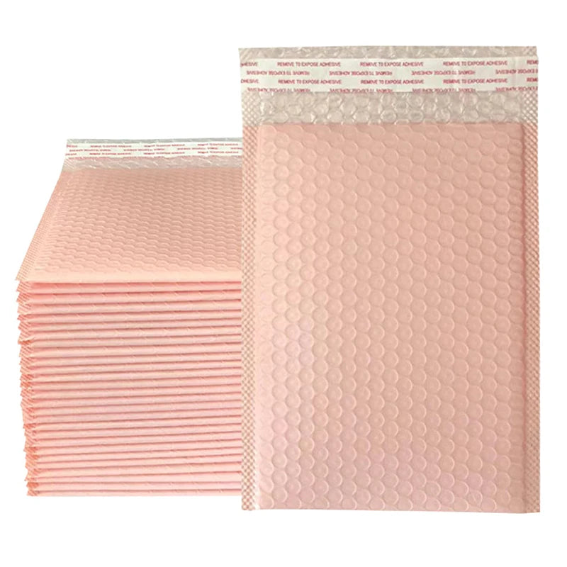 Lot de 50 enveloppes à bulles violettes – Enveloppes matelassées auto-adhésives pour un emballage, un envoi et des commandes e-commerce sécurisés