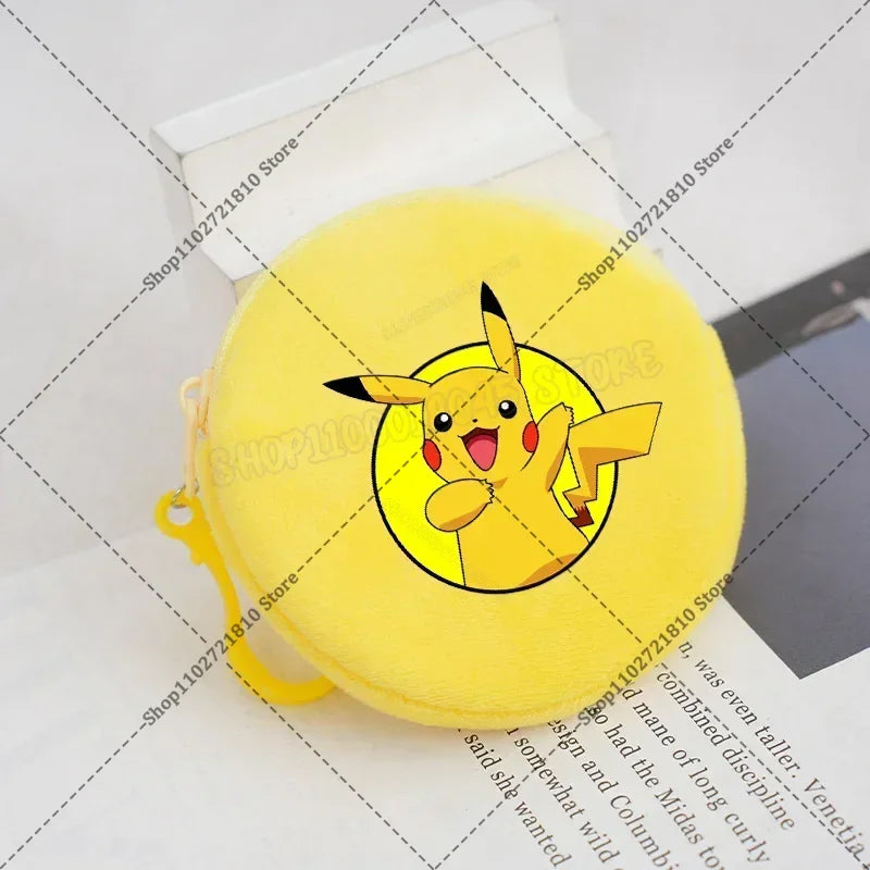Pokémon Coin Purse – Pikachu, Eevee & Charizard Mini Zipper Wallet