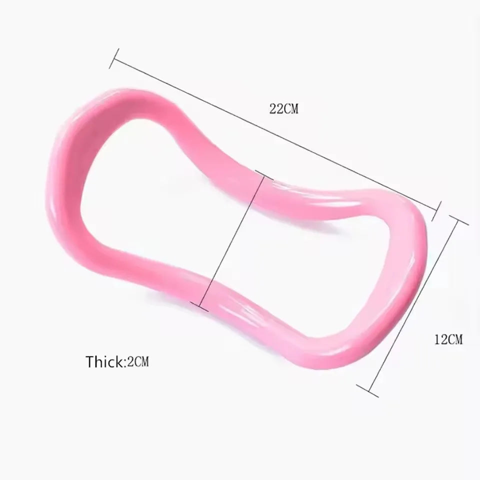 Anillo de Yoga Pilates, Círculo Elástico – Anillo de Resistencia para Ejercicios en Casa, Masaje de Fascia, Tonificación Corporal y Soporte para Ejercicio