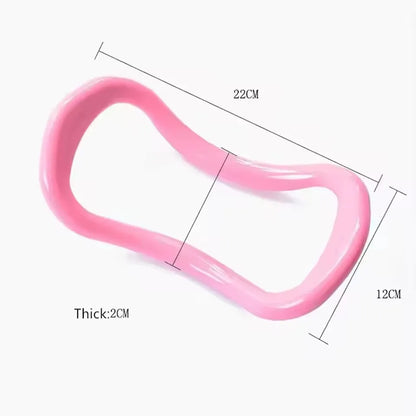 Anillo de Yoga Pilates, Círculo Elástico – Anillo de Resistencia para Ejercicios en Casa, Masaje de Fascia, Tonificación Corporal y Soporte para Ejercicio